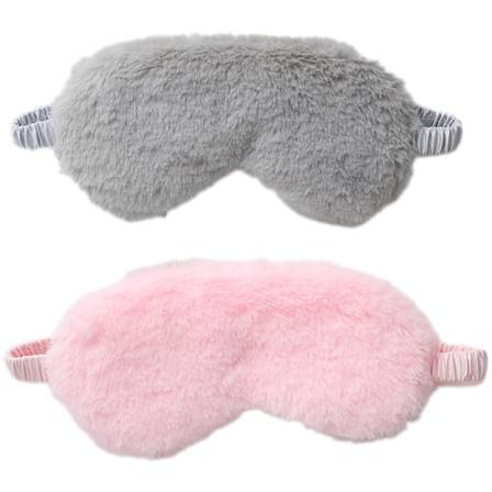 Komfortabel blød øjenmaske fungerer med enhver lurposition, blokerer