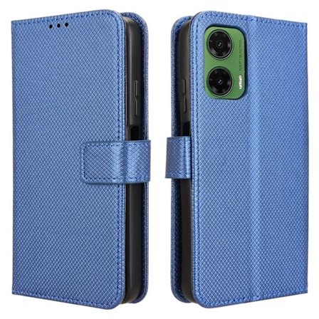 Motorola Moto G35 5G fodral med stativ - Blå