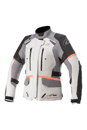 Motorradjacke Alpinestars Stella Andes V3 Drystar Damen Eis/Grau/Schwarz XL