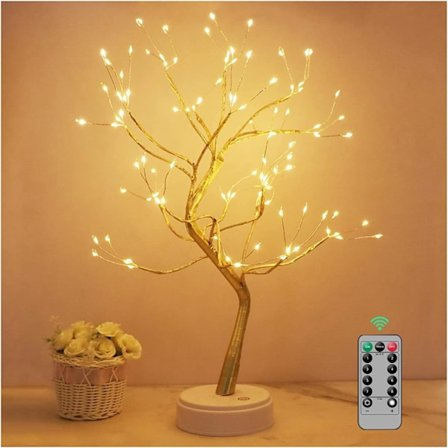 LED-valopuu kaukosäätimellä, USB/paristokäyttöinen, hääjuhlien koristeluun