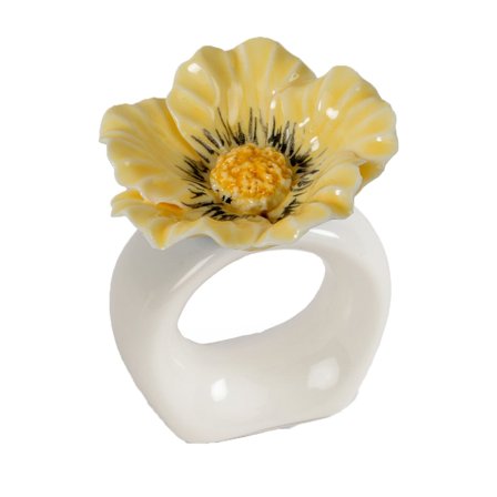 Byon Poppy serviettring 2-pakning, beige