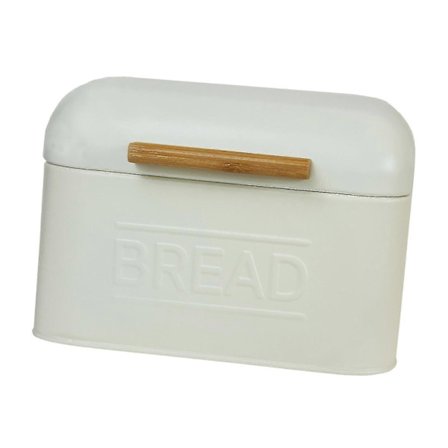 Retro Bordplade Brødkasse til Køkken Spisekammer i Lys Gul, Ideel til Organisering af Kager og Bagværk