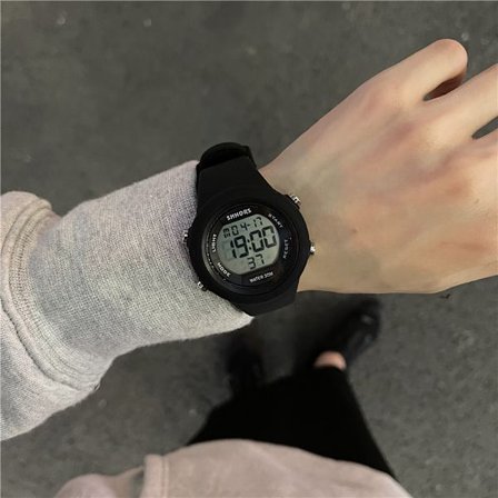 Multifunktionell klocka Herrklocka Digital löparklocka