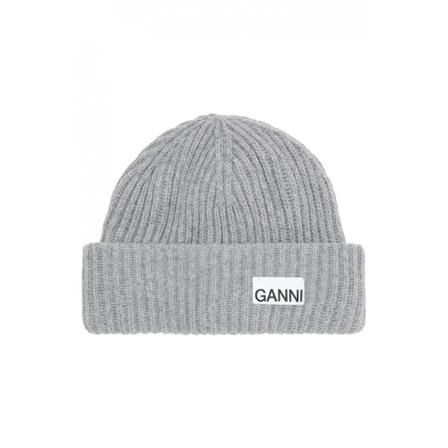 Ganni , Grijs , Dames , Maat: ONE Size Hoeden