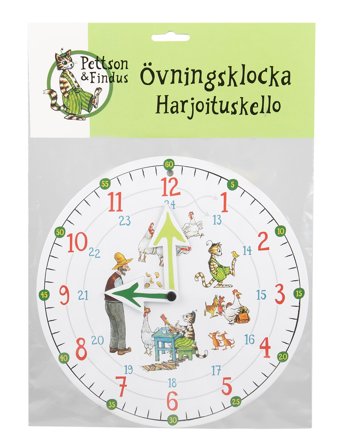 Martinex | Pettson & Findus Learning Clock | ONE SIZE No Length