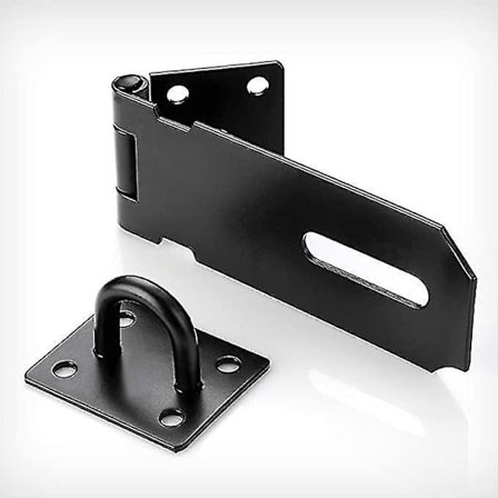 2 sett 5 tommers rustfritt stål hengslåsbeslag dørspenne tungt