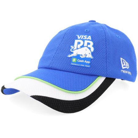 New Era - Motor Blå unconstructed Keps - RB F1 26 Womens Ponytail Open Back Royal Dad Cap @ Hatstore