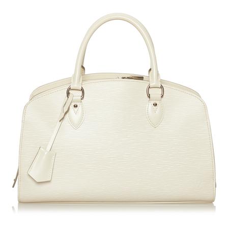 Louis Vuitton Vintage Epi Pont Neuf PM Leather Calf France vit, Dam Vintage Väskor, Dam, Storlek: ONE SIZE