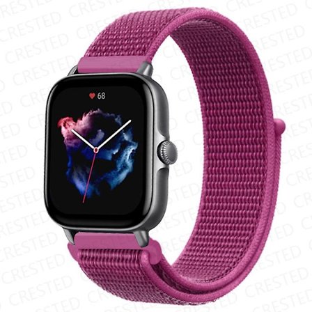 20 mm 22 mm watch för Amazfit Gts/2/2e/4/3/mini Gtr 4/2/3/ pro 47 mm Stratos 3 nylon Pulseira Correa Amazfit bipsband