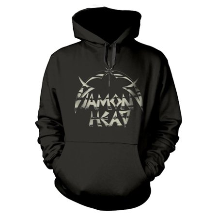 Diamond Head Unisex Adult Lightning Hoodie L Svart