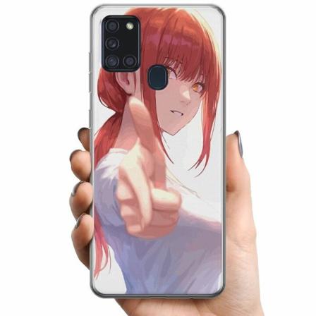 Samsung Galaxy A21s Tpu Mobilskal Makima Chainsaw Man