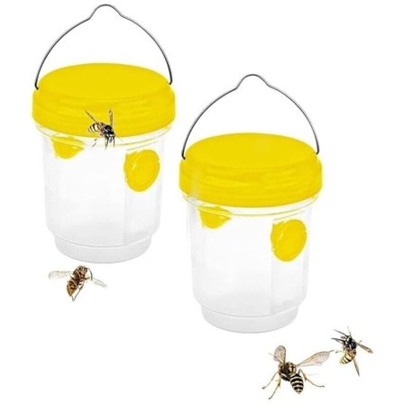 Aasian herhiläisansa, riippuva ulkokäyttöön tarkoitettu ampiaisten ja herhiläisten ansa, sisätiloihin tarkoitettu muovipullo herhiläisansa-sarja, 