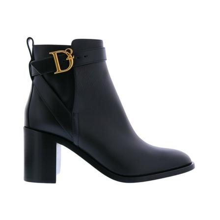 Dsquared2 - Stövlar - Svart - Dam - Storlek: 39 Eu, Dam, Storlek: 39 EU