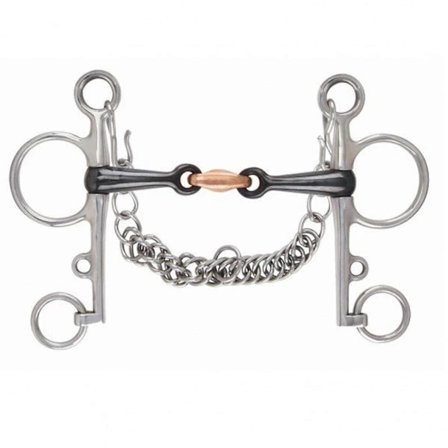 /EA/Sött Järn Dubbelledad Häst Pelham Bett_Bra kvalitet