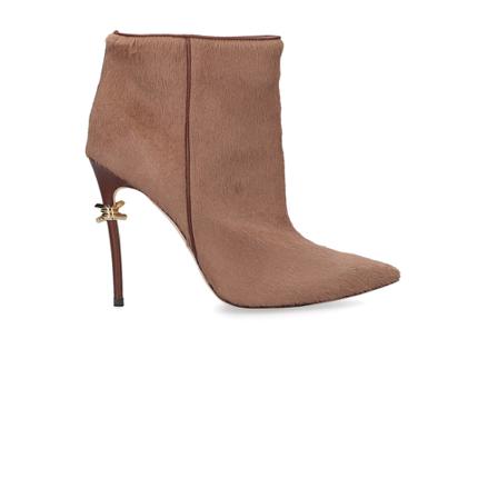 Dsquared2 Laarzen , Beige , Dames , Maat: 40 EU Enkellaarsjes