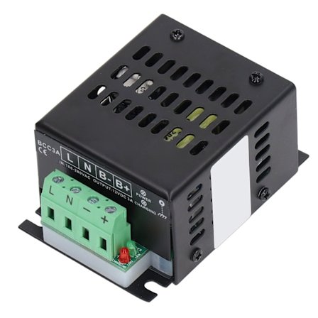 Generator Intelligent Batterilader 3-trins opladning Smart Generator Batterilader 100‐280VAC Indgang 12VDC Udgang