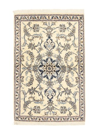 Medaljong Liten Nain Matta 78X137 Ull