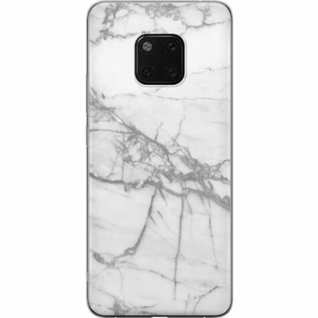 Huawei Mate 20 Pro Genomskinligt Skal Marmor