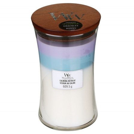 Woodwick Trilogy Candles Calming Retreat 609,5gr - Candela Profumata