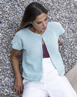 Hekleoppskrift Jakke - Katia