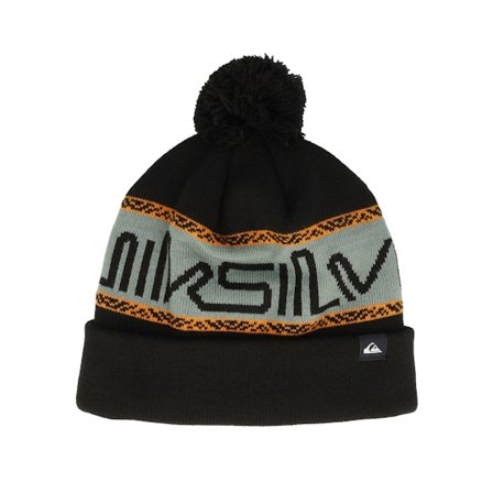 Quiksilver - Schwarz pom Mütze - Summit Beanie True Black Pom @ Hatstore