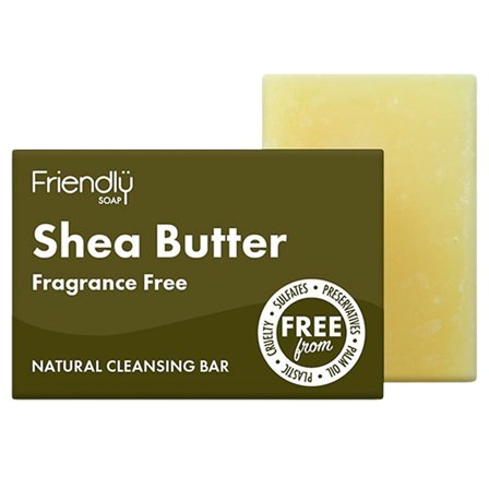 Friendly Sheasmør Ansigtssæbe 95 g, Skincare, Renseprodukter, Rens & Vask