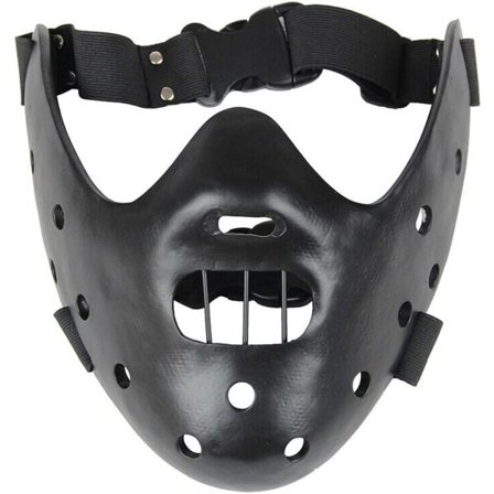 Infinity Gauntlet Hannibal Lecter Maske - The Silence of the Lambs - Harpiks - Skremmende Mordermaske fra Filmen