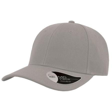 Atlantis Beat Strukturerad 6 Panel Cap One Size Grey Grey One Size