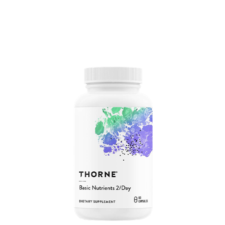 Thorne Research Inc. Basic Nutrients 2/Dag Multivitamin 60 kapslar