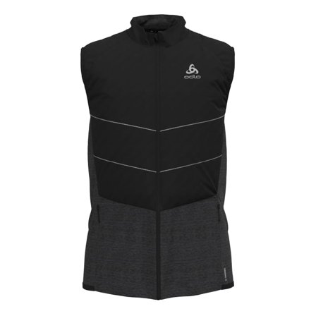 Odlo Men's Vest Run Easy S-Thermic Men lined vests Black S