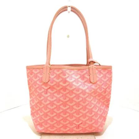 Goyard Vintage Pre-owned Coated canvas totes Pink, Dame Vintage Tasker, Størrelse: ONE Size