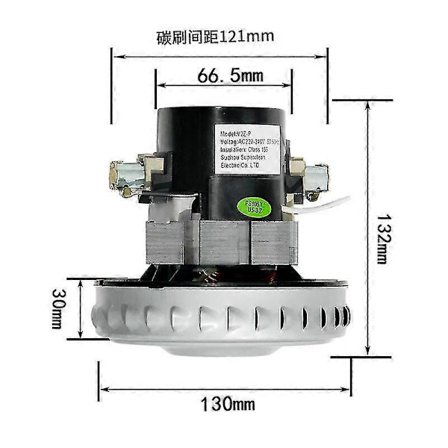 220V 1400W Imurin Moottori Deerma Imurin Vaihto-osaksi