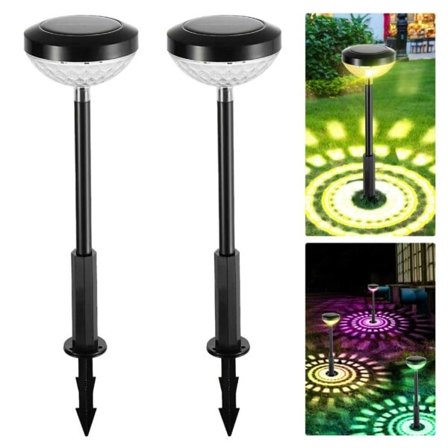 2-Pack Solar Cell Ground Spear RGB