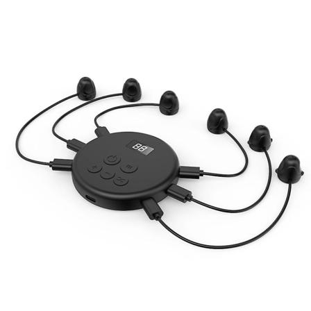 Puhelimen näytön automaattinen napsautin hiljainen yhteyslaite fyysinen simulaatio sormen napsautuslaite Scr