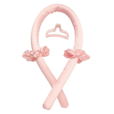 Heatless Curling Rod Pannband för kvinnor Långt hår Inget värme hår Cu