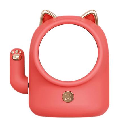 Himmennettävä yövalolamppu naisille/lapsille, Lucky Cat -tyyli (punainen)