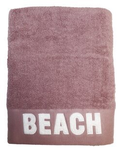 Velourhandduk 80x160 cm Rosa - Redlunds