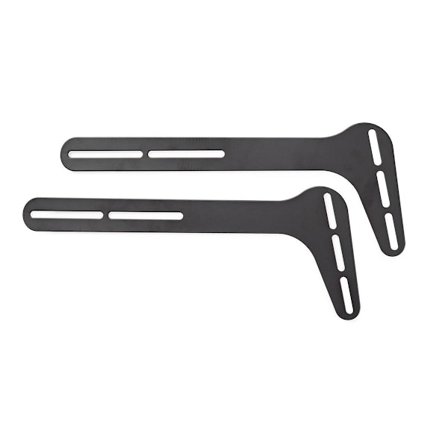 Soundbar Beslag | Kompatibel med: Universal | Fastmonteret på TV'et | 15 kg | Fast | Stål | Sort