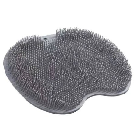 Silikone Fod Børste Ryg Børste Brusebørste med Sugekopper Rosa