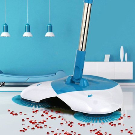 Pyörivä Käsikäyttöinen Luuta Säädettävä Imurointi Tarvike Kotiin