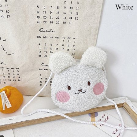 Axelväska Barn Messenger Bag VIT