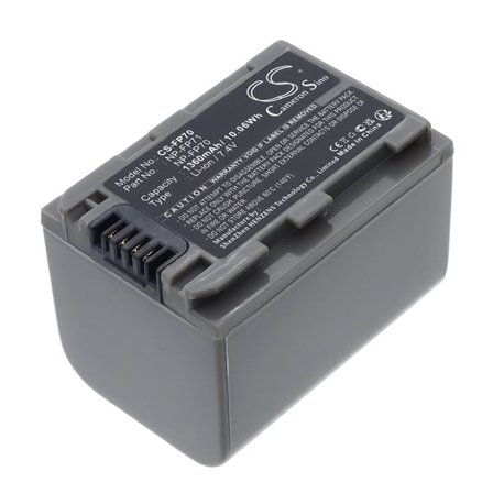 Batteri til kamera for Sony DCR-HC96, DCR-HC46, DCR-HC26 osv.