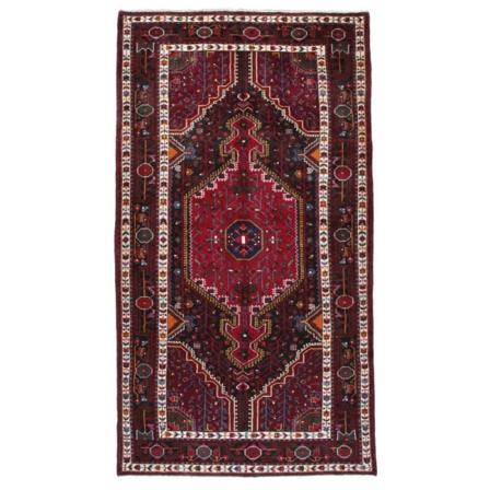 Handknuten Orientaliskt Patinamatta Tuyserkan 169x313cm Röd