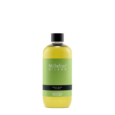 Millefiori Milano Lemon Grass 500ml - Profumo per Diffusore