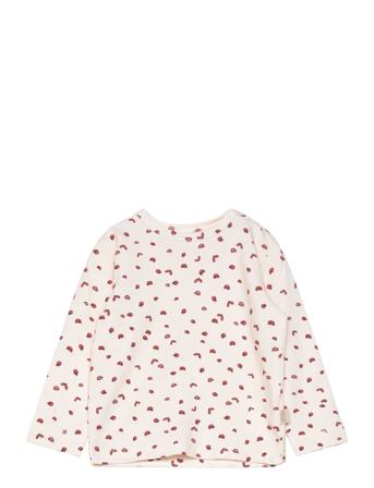 T-Shirt L/S Printed Tops T-shirts Long-sleeved T-shirts Multi/patterned Petit Piao