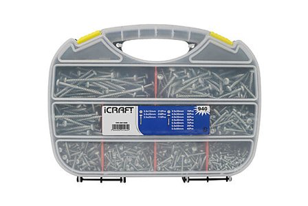 ICRAFT SKRUESETT 10 DIMENSJONER PH TX 940 DELER