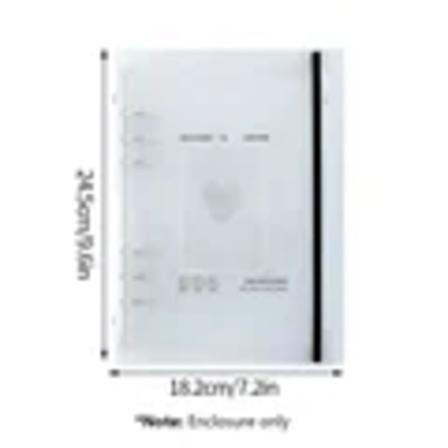 A5 Kpop fotokort holder bindende fotokort holder i Polaroid album bog 3 tommer hjerte fotokort skoleartikler mappe S1 Photo album cover