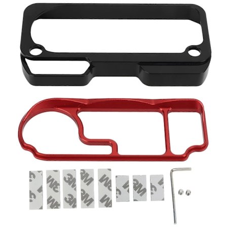 Motorcykel Måler Beskyttelsesdæksel Metal Vejrbestandig Udskiftning til CB650R CBR650R 2019-2021 Rød