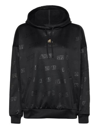 W Bluv Q4 Hd Hettegenser Genser Svart Adidas Sportswear*Betinget Tilbud