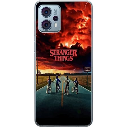 Kompatibelt Mobildeksel til Motorola Moto G23 Fremmede Ting